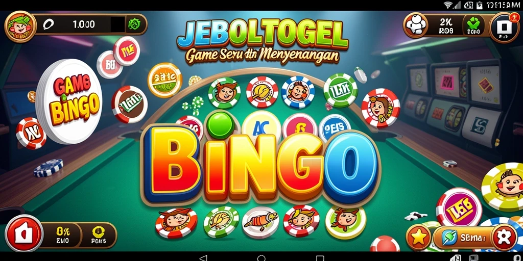 Gameplay Bingo seru di JEBOLTOGEL dengan teman-teman.