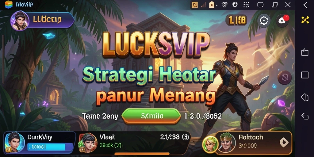 Tampilan gameplay LUCKSVIP yang menarik dengan strategi menawan.