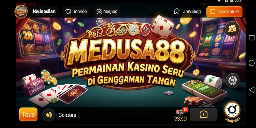 Tampilan gameplay Kasino yang memukau dan menarik perhatian.