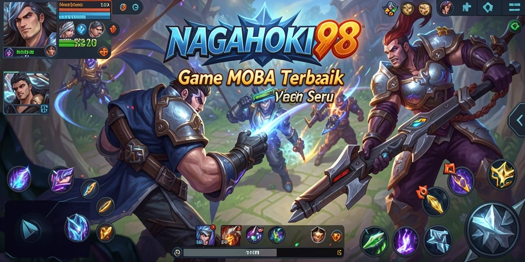 Tampilan seru gameplay NAGAHOKI88 dengan pertarungan tim yang intens.