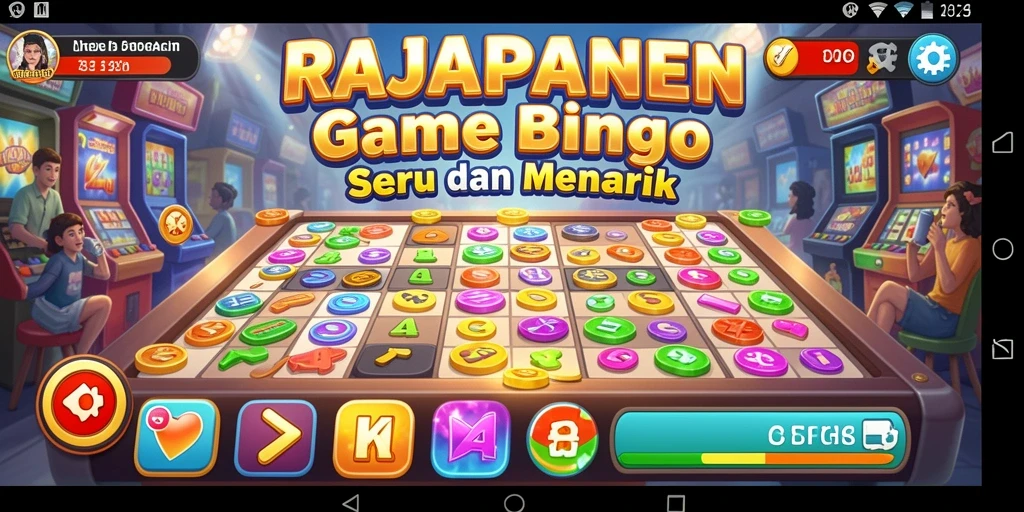 Tampilan gameplay seru di RAJAPANEN, penuh dengan angka dan tantangan.
