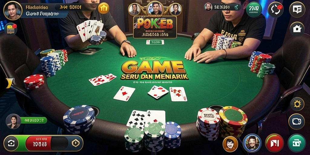 Tampilan gameplay poker yang mendebarkan di SE328.