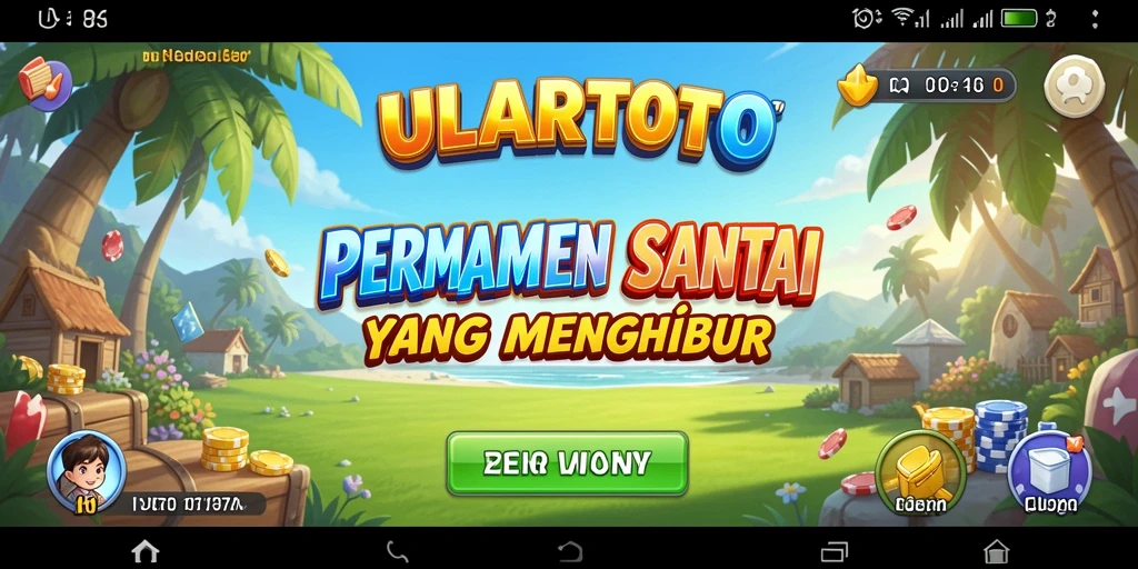 Screenshot ULARTOTO menampilkan gameplay yang menghibur dan menyenangkan.